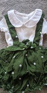 Lil Lemons Pinafore Outfit 0-3m